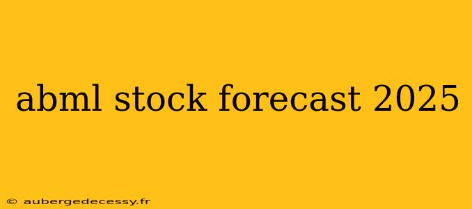 abml stock forecast 2025