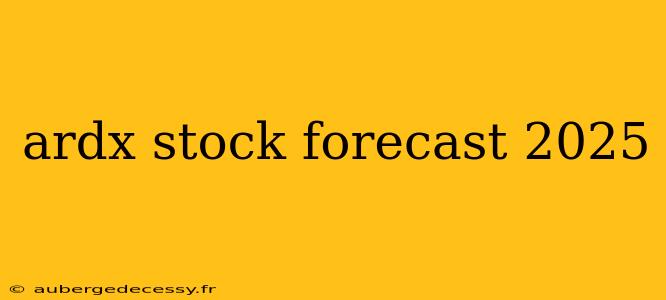 ardx stock forecast 2025