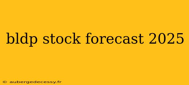 bldp stock forecast 2025