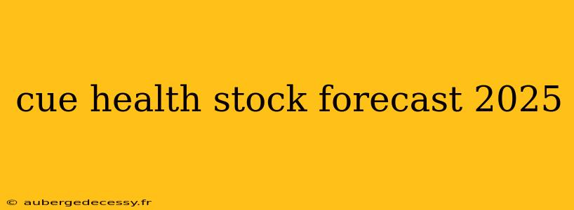 cue health stock forecast 2025