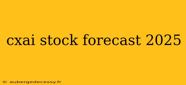 cxai stock forecast 2025