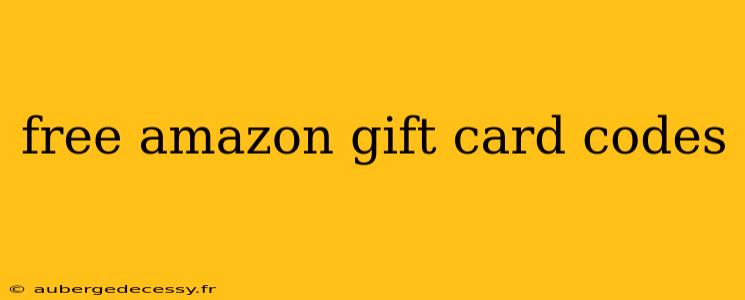 free amazon gift card codes