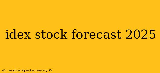 idex stock forecast 2025