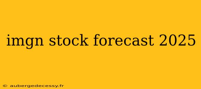 imgn stock forecast 2025