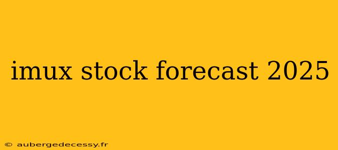 imux stock forecast 2025