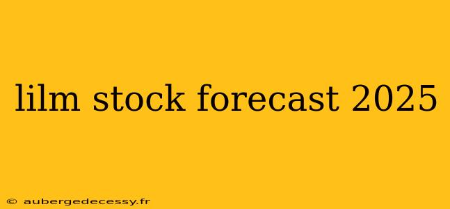 lilm stock forecast 2025