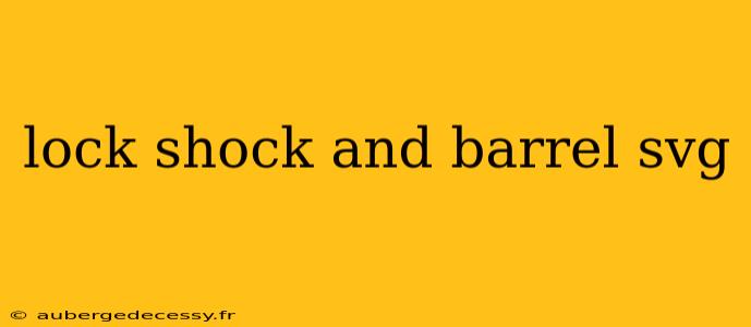 lock shock and barrel svg