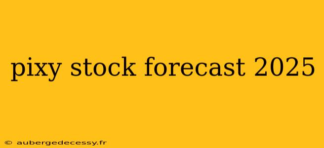 pixy stock forecast 2025