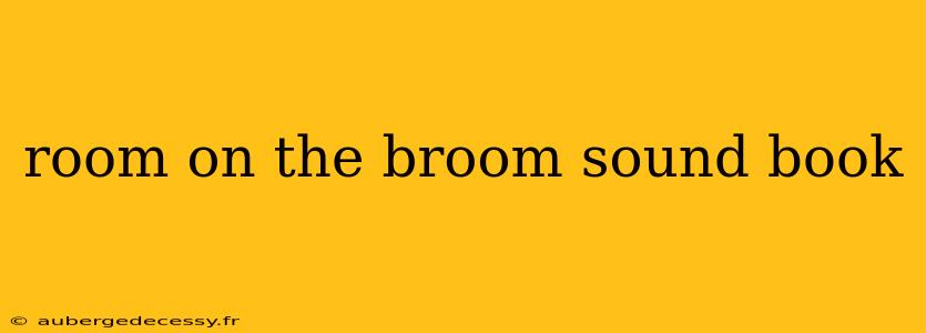 room on the broom sound book