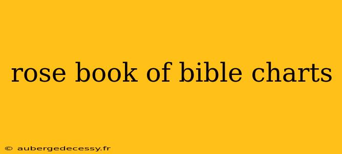 rose book of bible charts