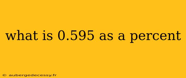 what is 0.595 as a percent